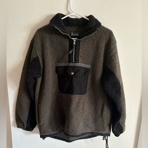 Vintage bum equipment shearling sweater